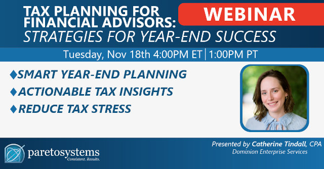Tax Planning for Financial Advisors: Strategies for Year-End Success