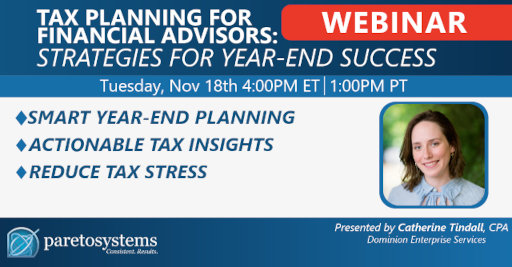 Tax Planning for Financial Advisors: Strategies for Year-End Success